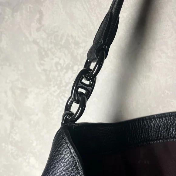 NWOT Coach Dalton Bag 31 pebble black - Picture 5 of 9